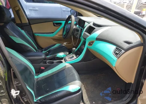 2013 Hyundai Elantra Gls из США, поврежденный, VIN KMHDH4AE8DU569216